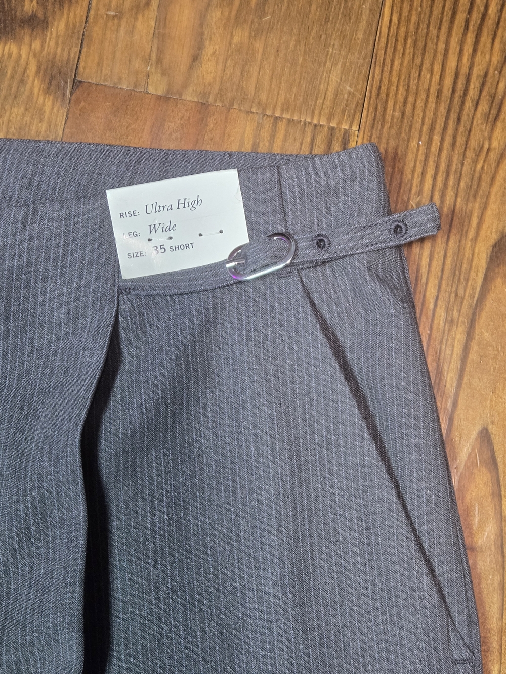 Abercrombie & Fitch Gray Wide-Leg Dress Pants - Picture 5 of 11
